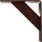 Ekena Millwork Traditional Steel Bracket, Antiqued Copper 2"W x 8"D x 8"H BKTM02X08X08TRACO - alternate 10